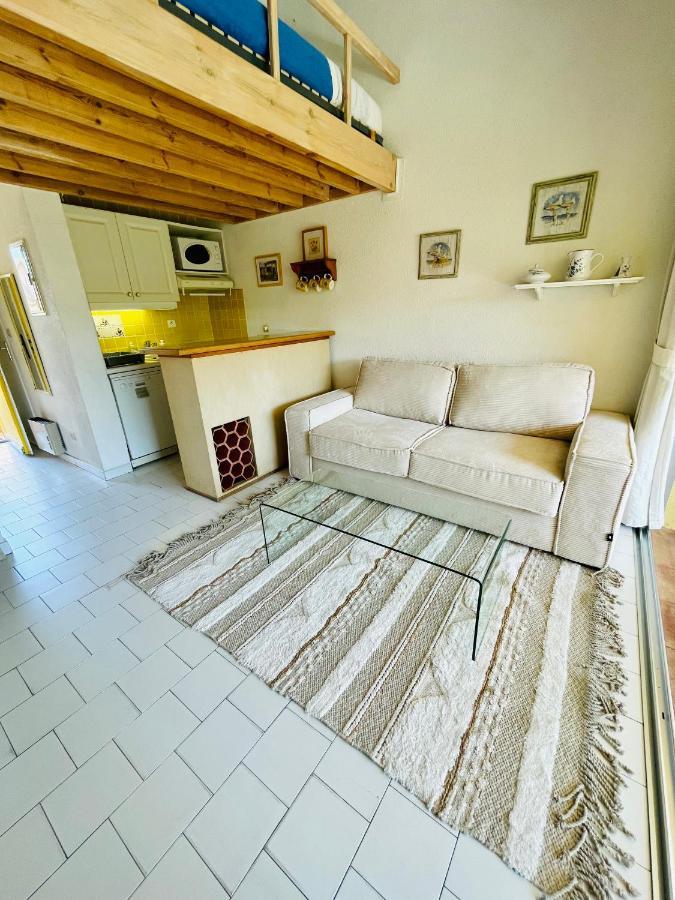 Bel Appartement Avec Mezzanine, Vue Mer Et Piscine 코골렝 외부 사진